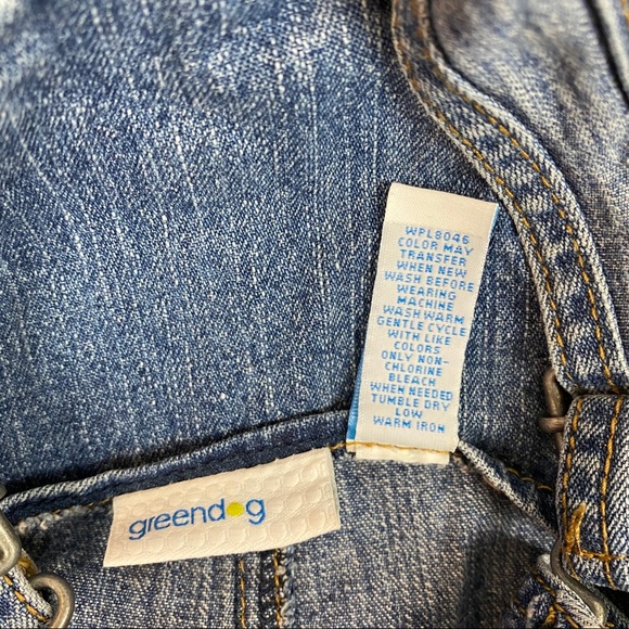 GREENDOG Boys Denim Shortalls Size 18 Months - Picture 7 of 7